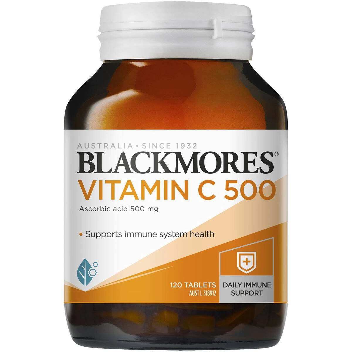 Blackmores Vitamin C 500Mg Immune Support Tablets 120