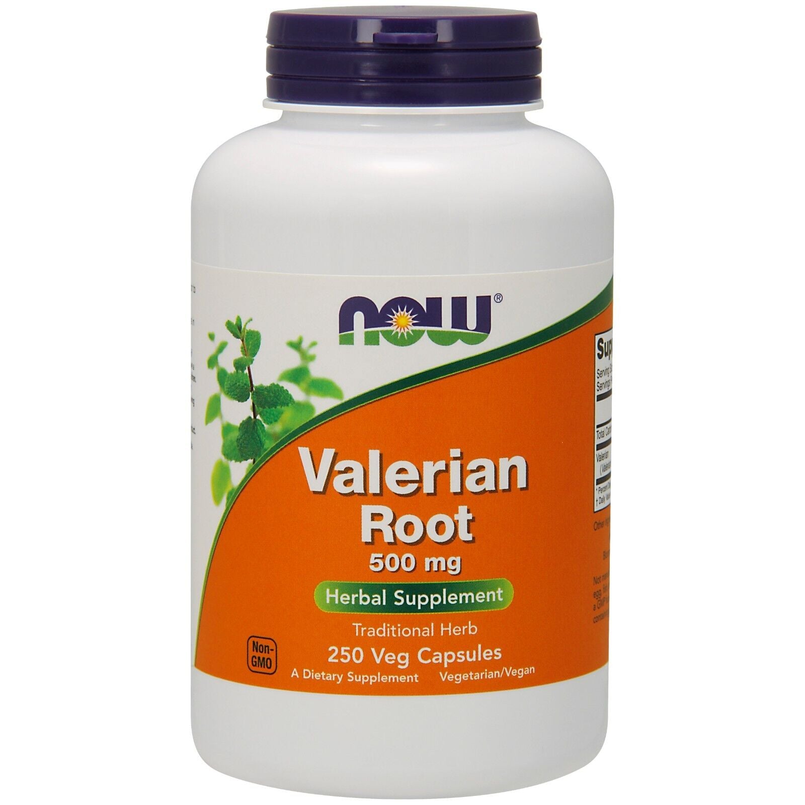 NOW Foods Valerian Root, 500 Mg, 250 Veg Capsules