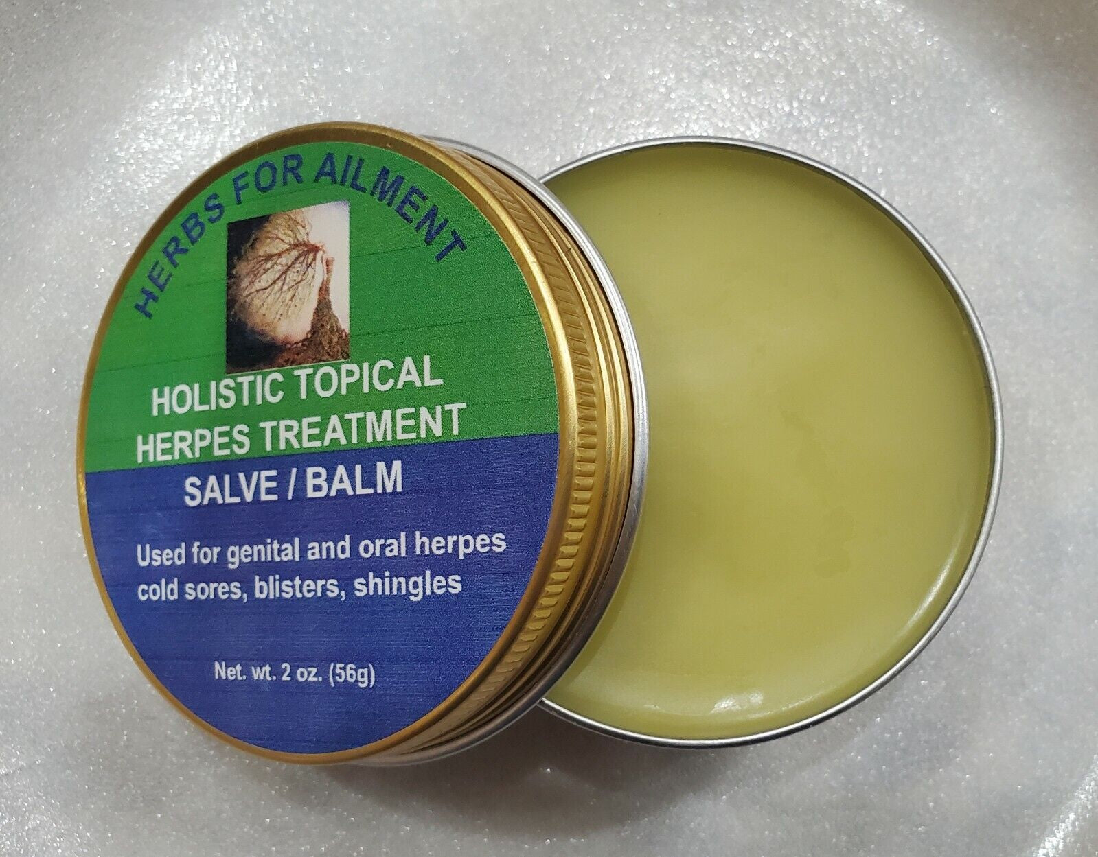 Genital - Oral Herpes COMBO Treatment -Salve and Tincture- Very Potent Together