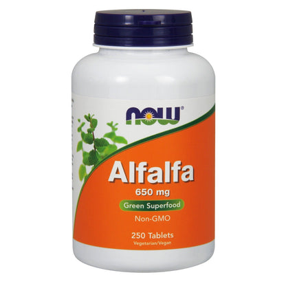 Alfalfa, 650 Mg, 250 Tablets