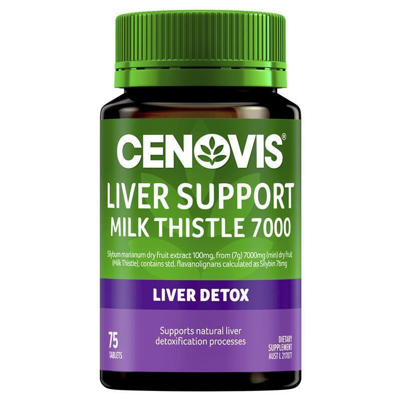 Cenovis Liver Support Milk Thistle 7000 75 Tablets