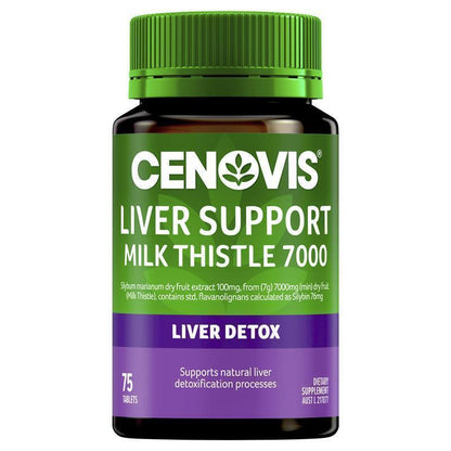 Cenovis Liver Support Milk Thistle 7000 75 Tablets