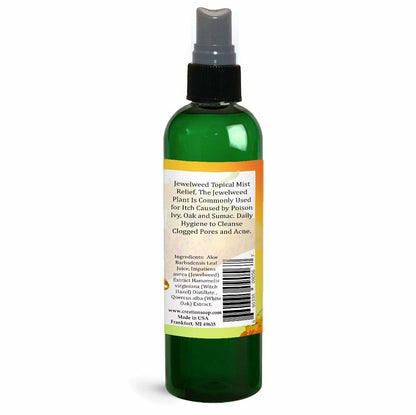 Jewelweed Spray - Soap Free Skin Cleanser, Poison Ivy, Bug Bites, Rash, Topical