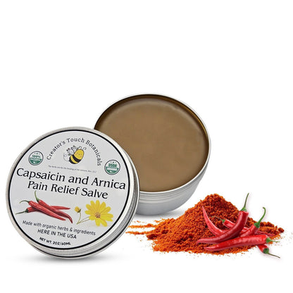 Extra Strength Cayenne (Capsaicin), Arnica, Sore Muscles, Back Pain Relief 2 & 4