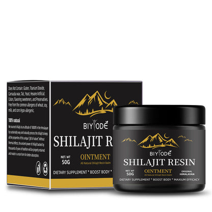 Pure 100% Himalayan Shilajit Organic Soft Resin Extremely Potent Fulvic Acid 50G