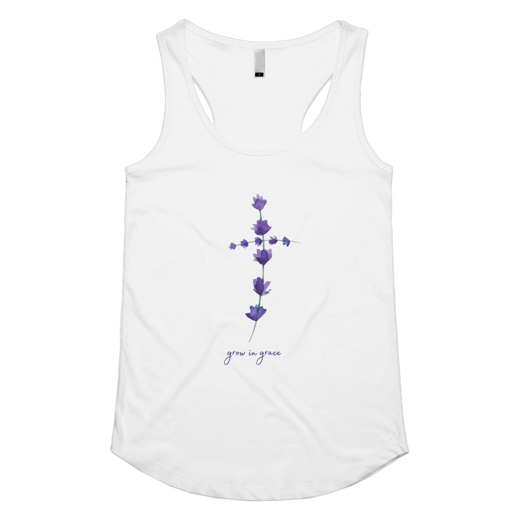 Grow in Grace Womens Racerback Singlet