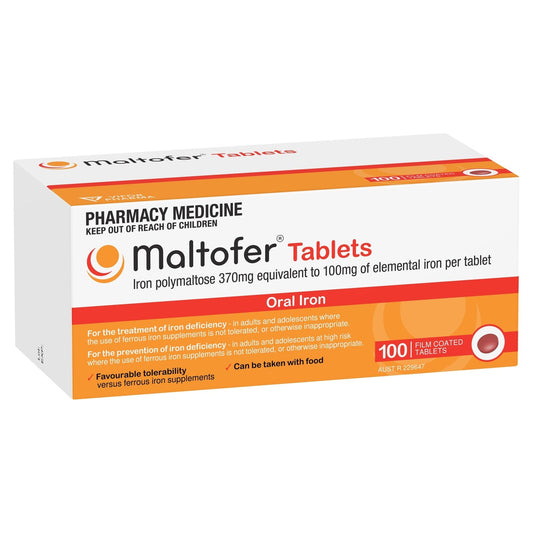 MALTOFER 100MG 100 TABLETS