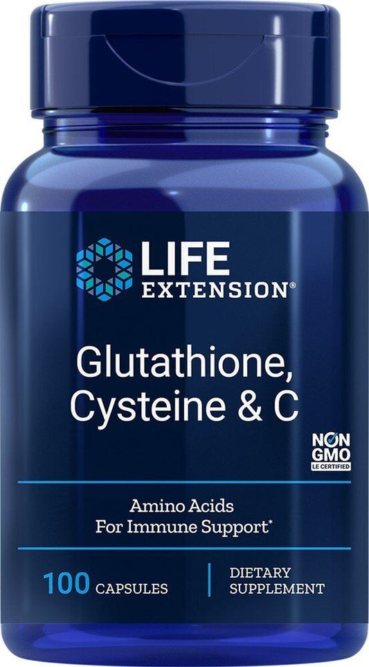 Life Extension Glutathione, Cysteine & C 100 Vegcap