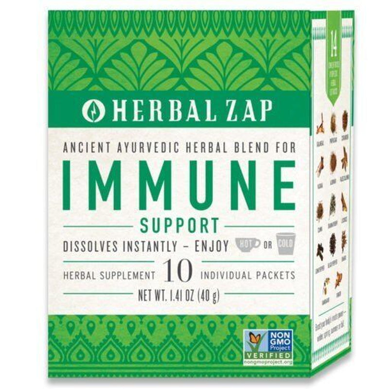 Herbal Zap Herbal Zap Immune Support 10 Packets Box