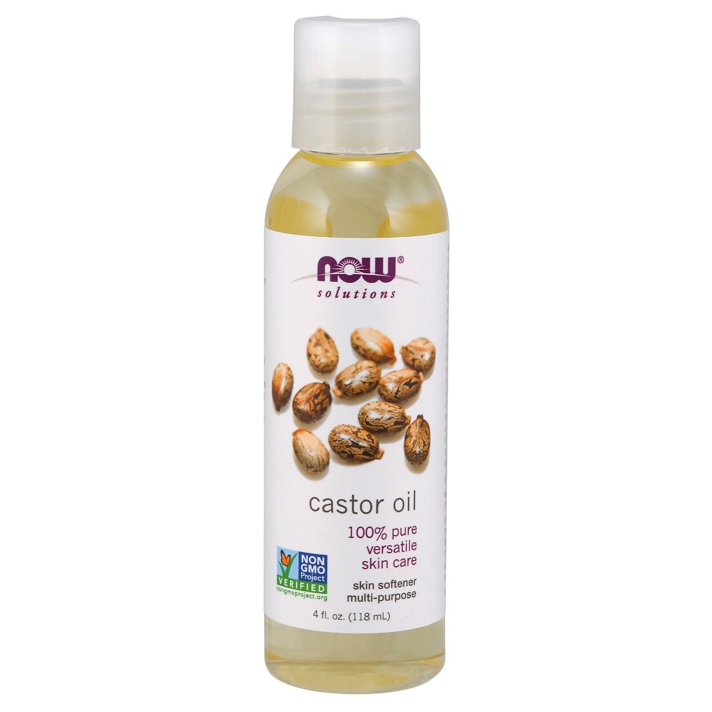 NOW Foods Castor Oil, 4 Fl. Oz.