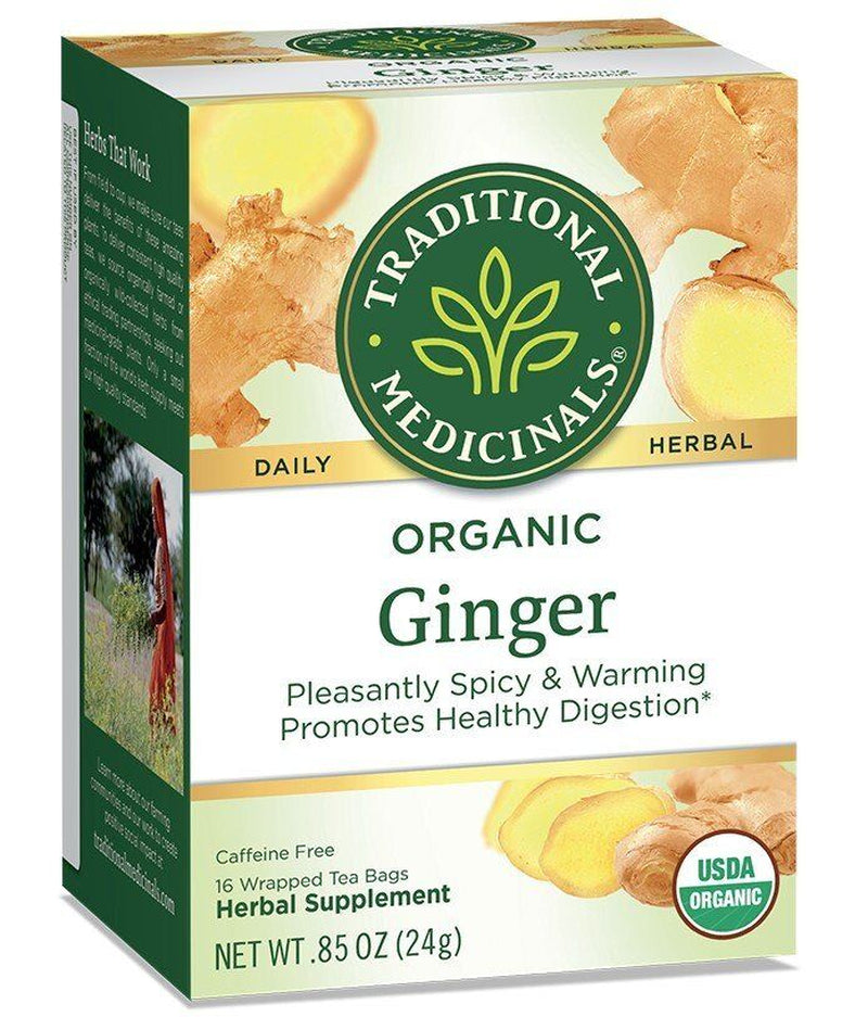 Traditional Medicinals Traditional Blend Tea'S-Ginger Aid 16 Bag