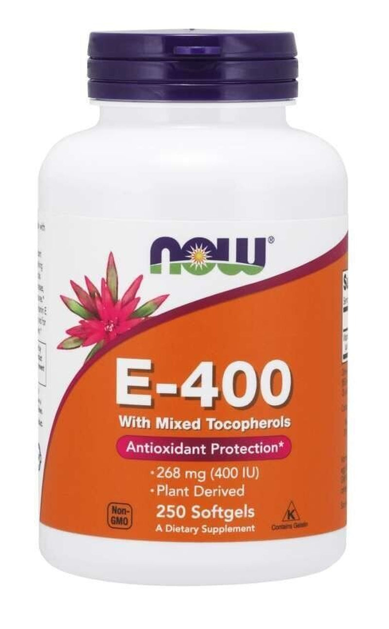 Vitamin E-400 with Mixed Tocopherols 250 Softgel