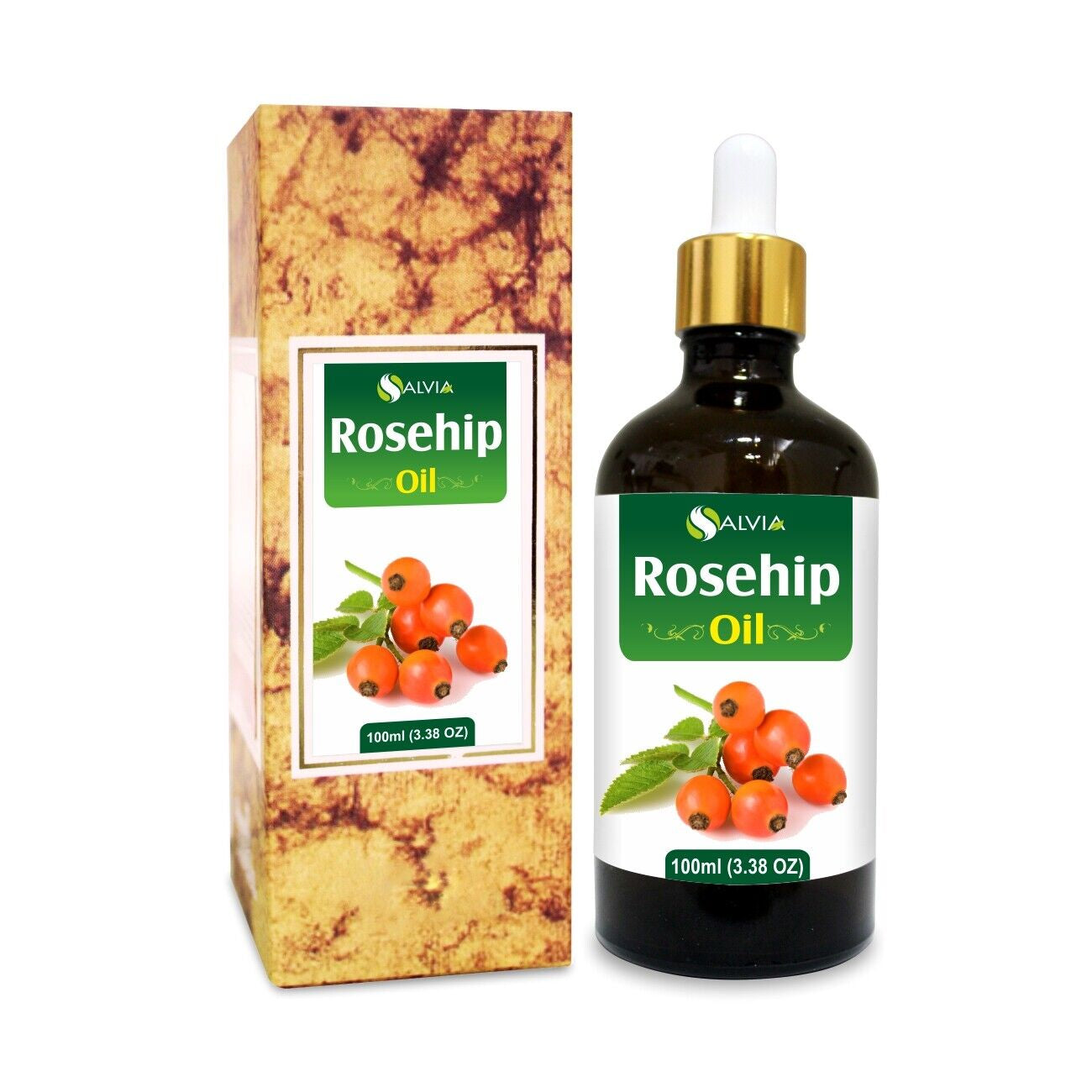 Rosehip (Rosa Canina L.) 100% Pure & Natural Carrier Oil - {10Ml - 25 L}.