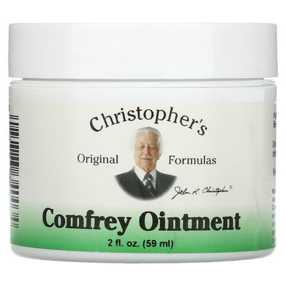 Dr. Christophers Comfrey Ointment 2 Ounce Contains Organic Comfrey Leaf In