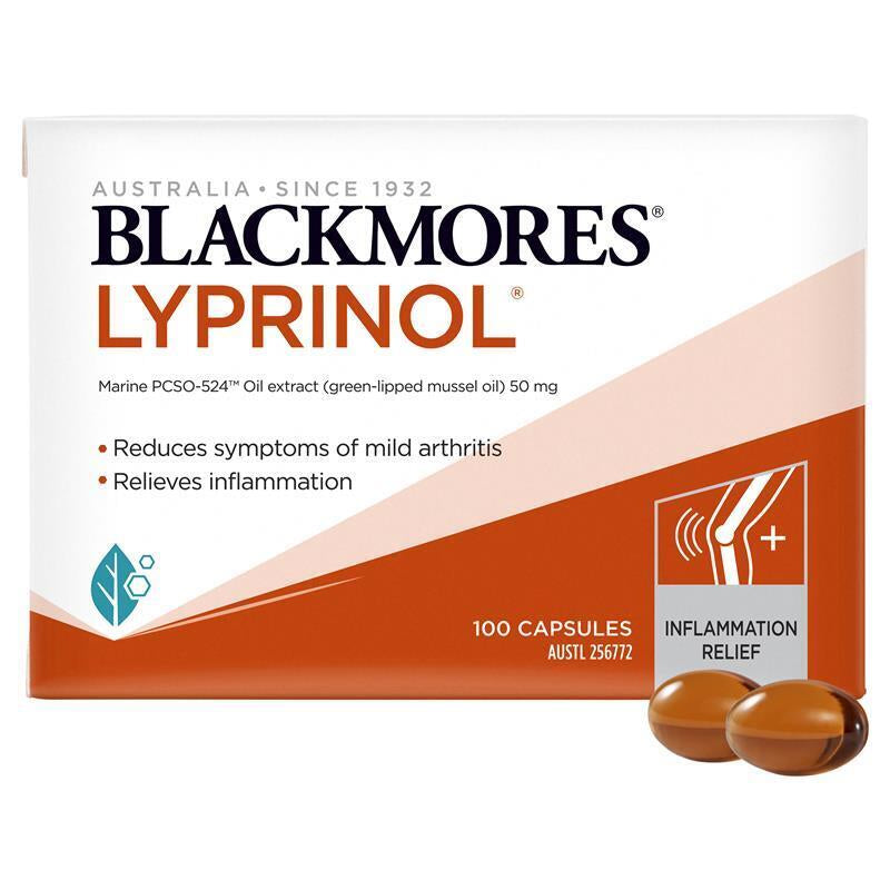 Blackmores Lyprinol Marine Value Pack 100 Capsules