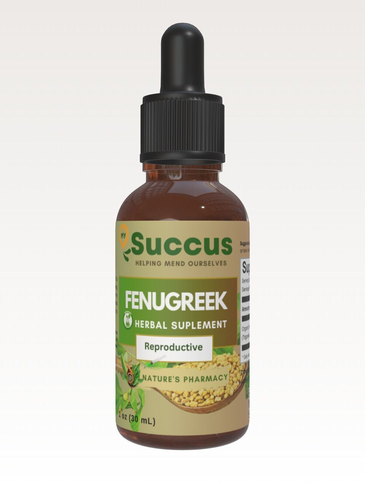 Fenugreek Tincture - Reproductive Health (Highly Potent)