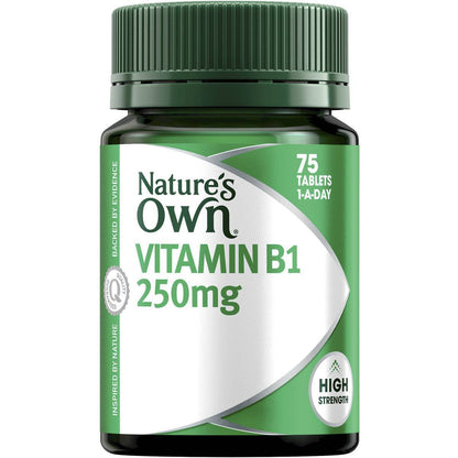 Nature'S Own Vitamin B1 250Mg 75 Tablets