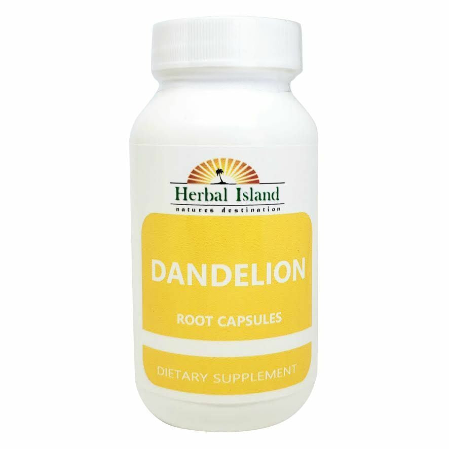 Dandelion Root Capsules - 500Mg Each - (Taraxacum Officinale) Free Shipping