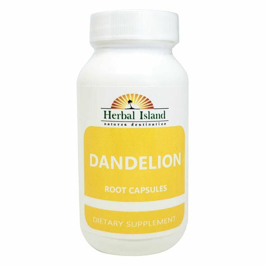 Dandelion Root Capsules - 500Mg Each - (Taraxacum Officinale) Free  