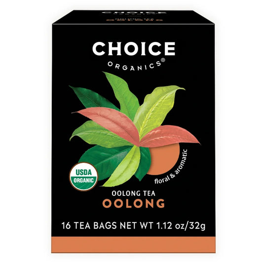 Oolong Tea, Contains Caffeine, Oolong Tea Bags, 16 Count