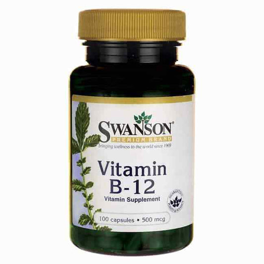 SWANSON Vitamin B-12 500Mcg 100 Capsules