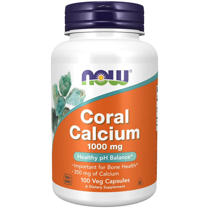 NOW Foods Coral Calcium 1000 Mg, 100 Veg Capsules