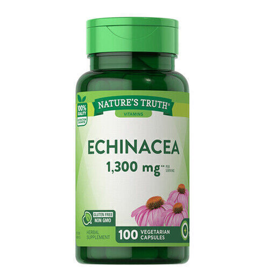 Nature'S Truth Echinacea Quick Release Capsules 1300 Mg 100 Caps by Nature'S Tru