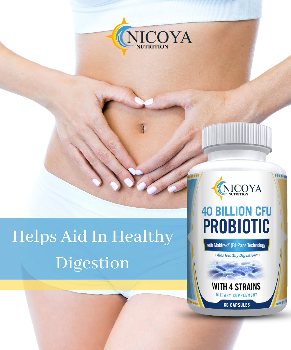 Probiotics 40 Billion Cfu'S, Digestive, Immune Health, Gas, Bloating Supplement