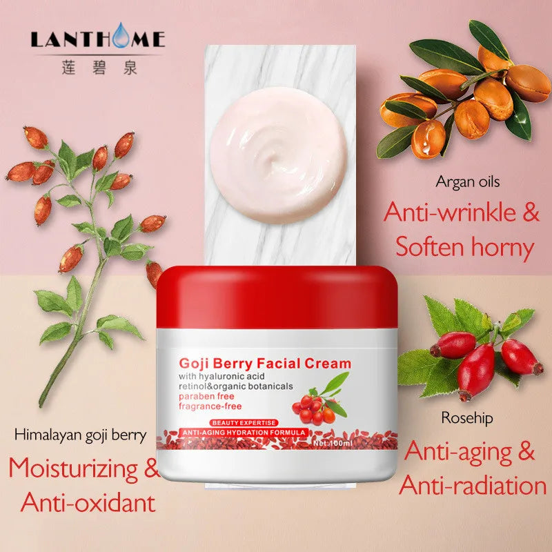 2017 NEW Original Goji Cream 100G Facial anti Aging anti Wrinkle Creams anti Oxidant Goji Berry Eye Revitalizing Whitening Cream