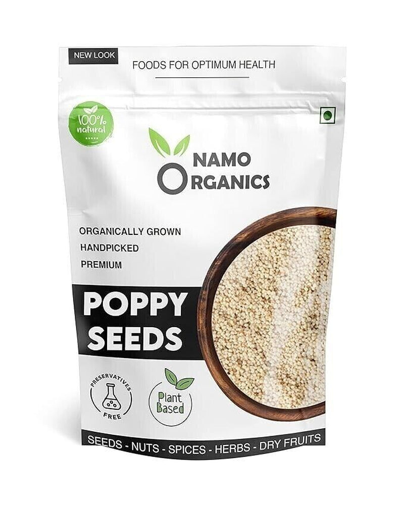 100% Organics Turkish Poppy-Khus Khus, Posto Seeds