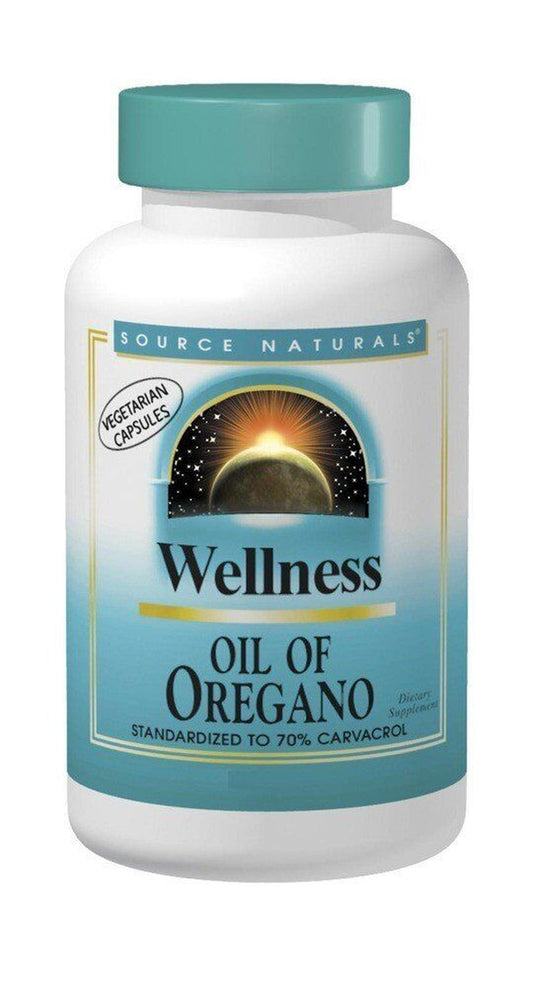 Source Naturals, Inc. Wellness Oil of Oregano 60 Vegcap