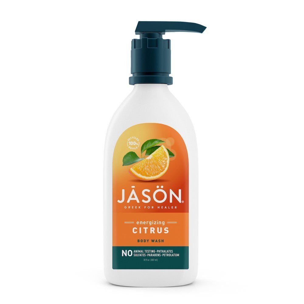 Jason Natural Cosmetics Revitalizing Citrus Body Wash 30 Oz. Liquid