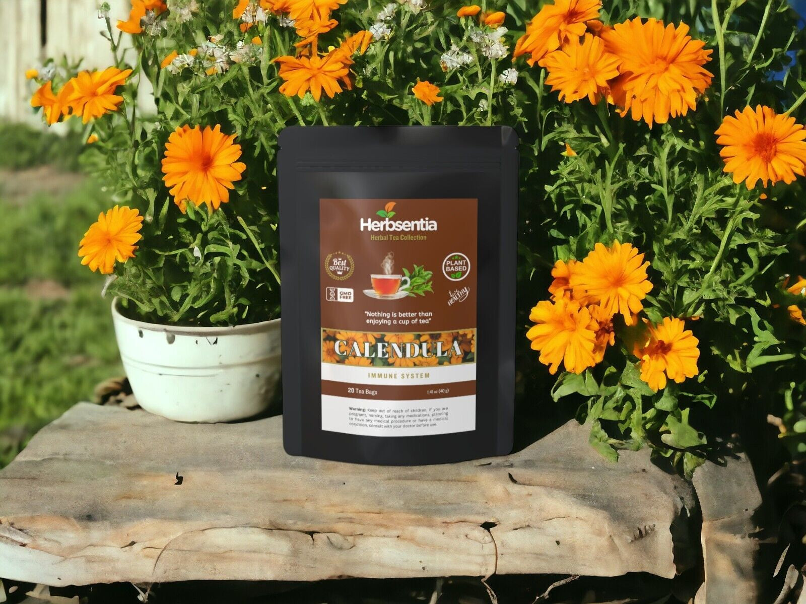 Calendula Tea - 20 Servings