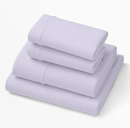 Grey Softstretch Sheets, Queen, Mattress Sheets, Bamboo Sheets, Moisture-Wicki