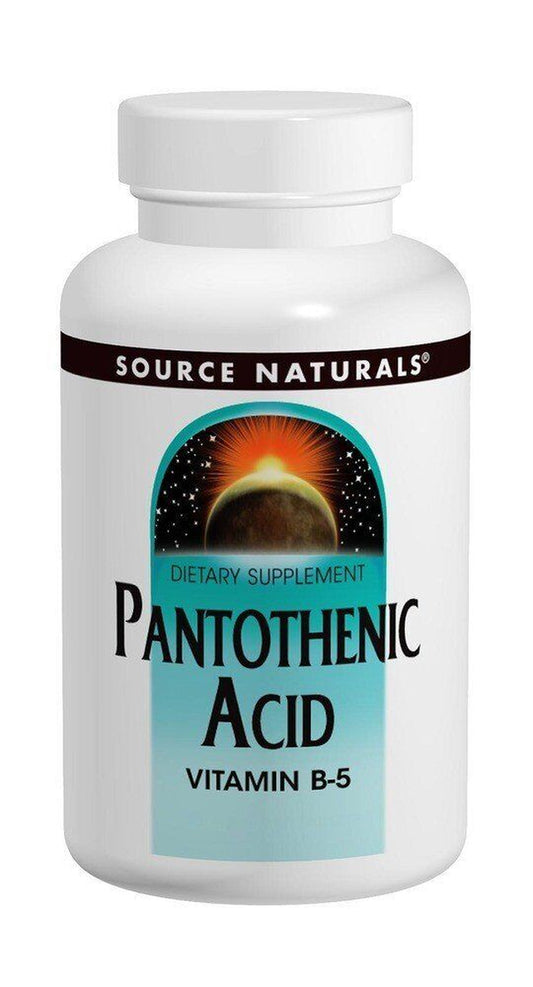 Source Naturals, Inc. Pantothenic Acid 100Mg 100 Tablet