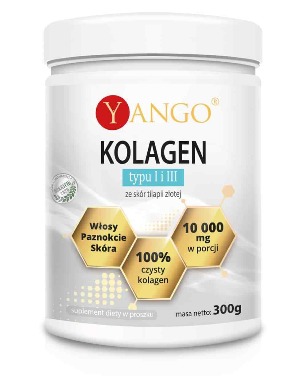 YANGO Collagen Type I and III (Skin, Hair, Nails) 300G