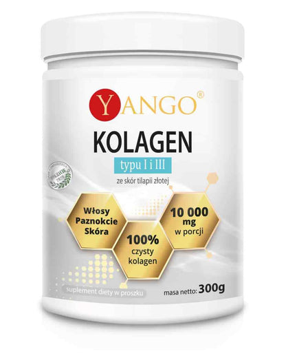 YANGO Collagen Type I and III (Skin, Hair, Nails) 300G