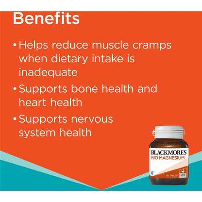 Blackmores Bio Magnesium 50 Tablets