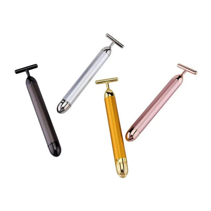 Gold T Facial Roller Electric High Frequency Vibrating