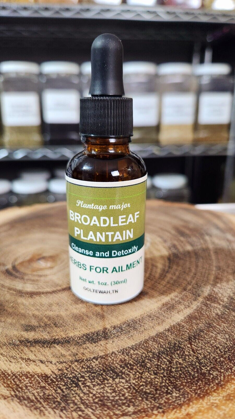 Broadleaf Plantain Tincture-Detox