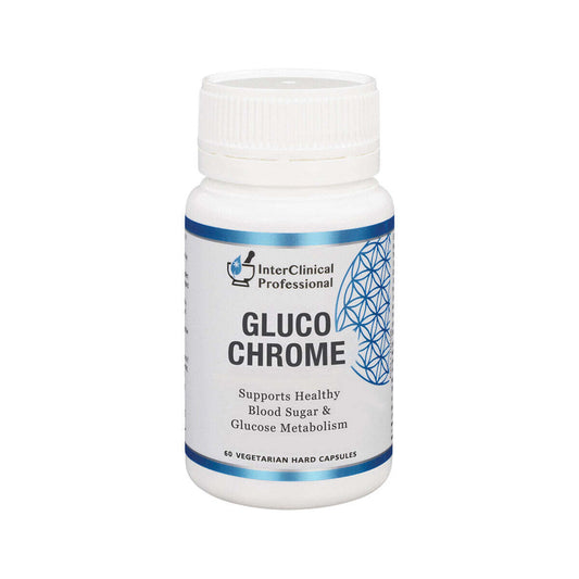 Interclinical Professional Gluco Chrome 60 Vegetarian Capsules