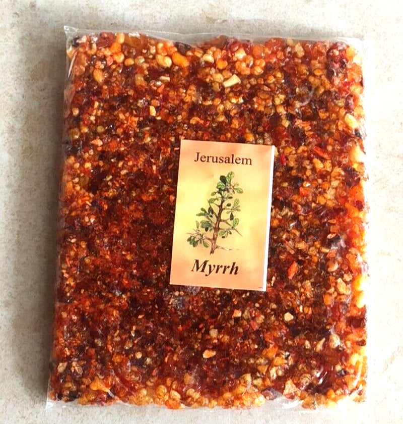 Incense Myrrh from Jerusalem Holy Land Resin Gift Blessing in Home