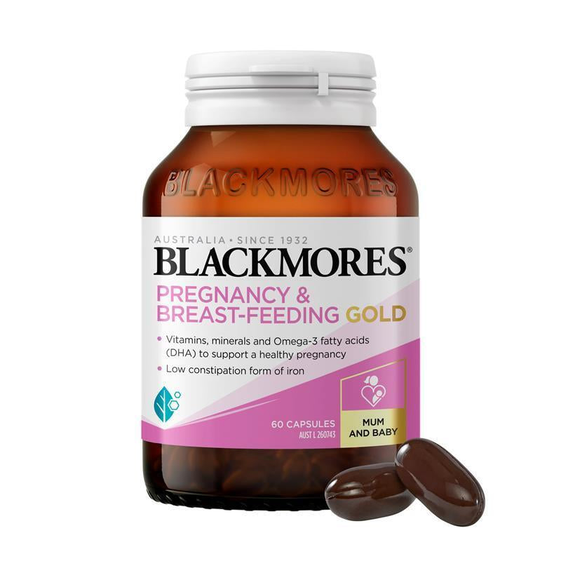 Blackmores Pregnancy and Breastfeeding Gold 60 Capsules