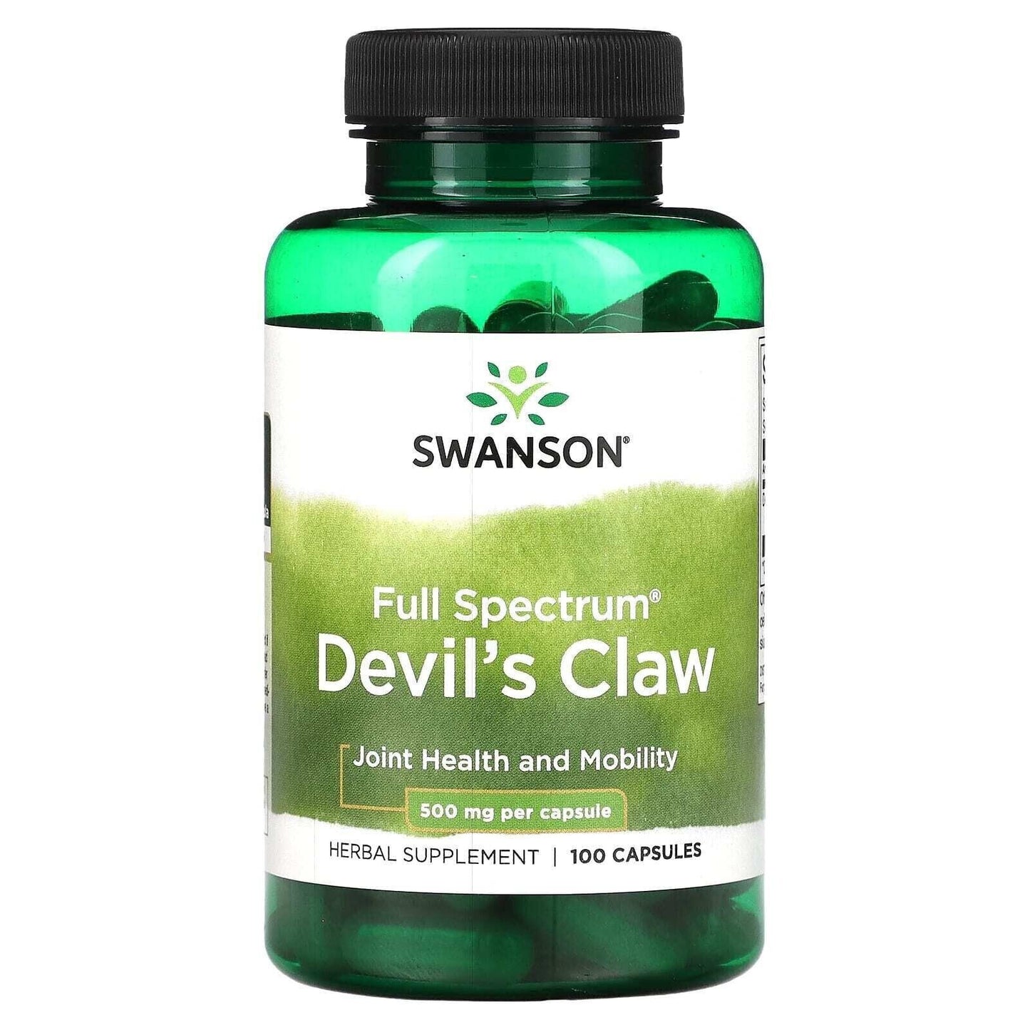 Swanson Devil'S Claw Full Spectrum Devil'S Claw 500G, 100 Capsules