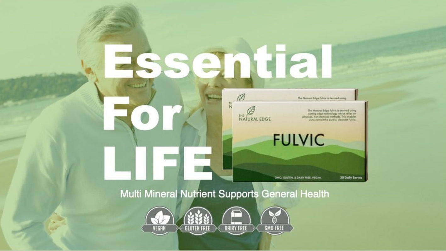 NEW the Natural Edge Fulvic 300Ml / 30 Capsules All Range