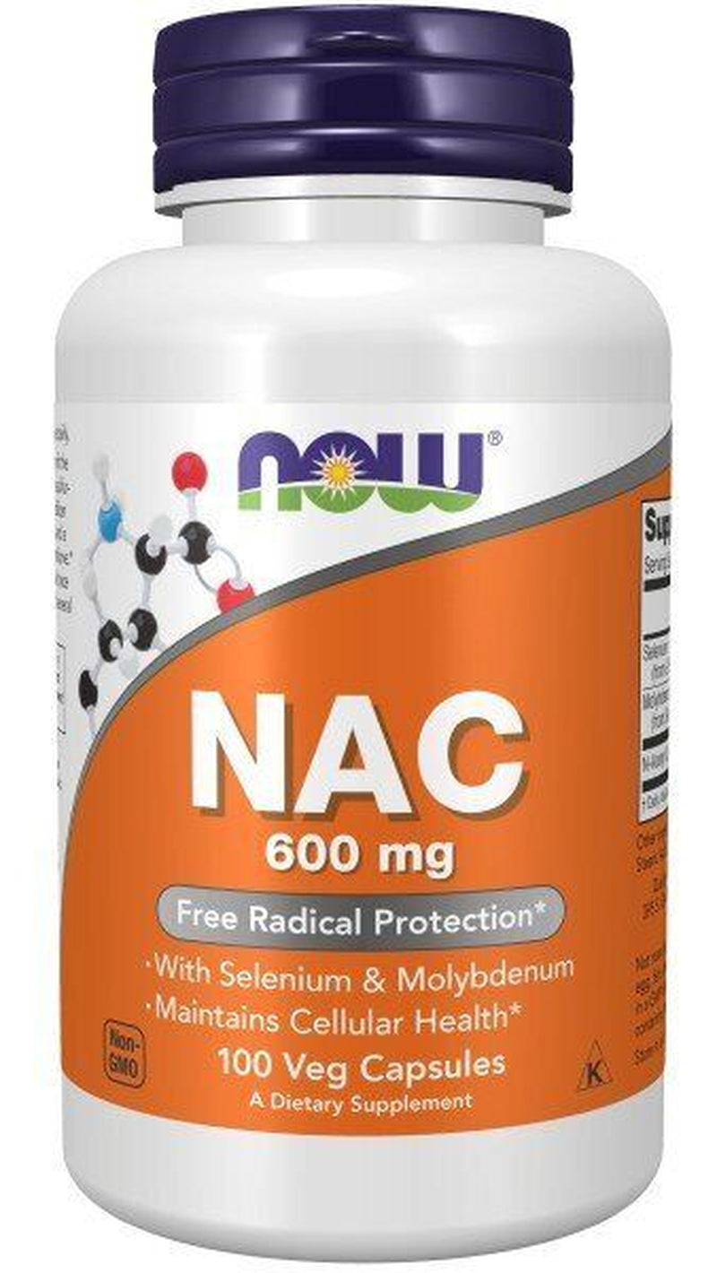 NAC N-Acetyl Cysteine 600 Mg, Selenium, Molybdenum 100 Capsule