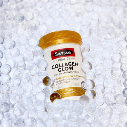 Swisse Beauty Collagen Glow with Collagen Peptides 120 Tablets