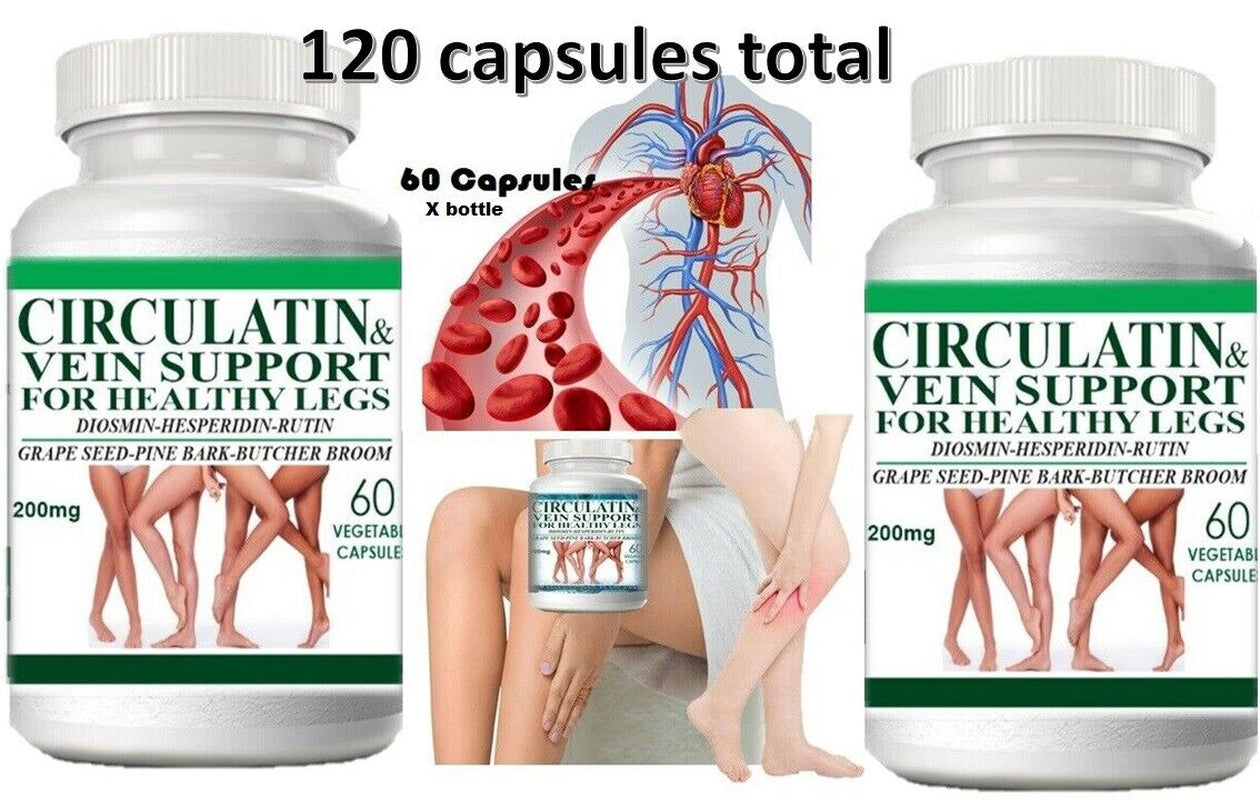 Circulation Support for Arteries and Veins Health - Pills 120