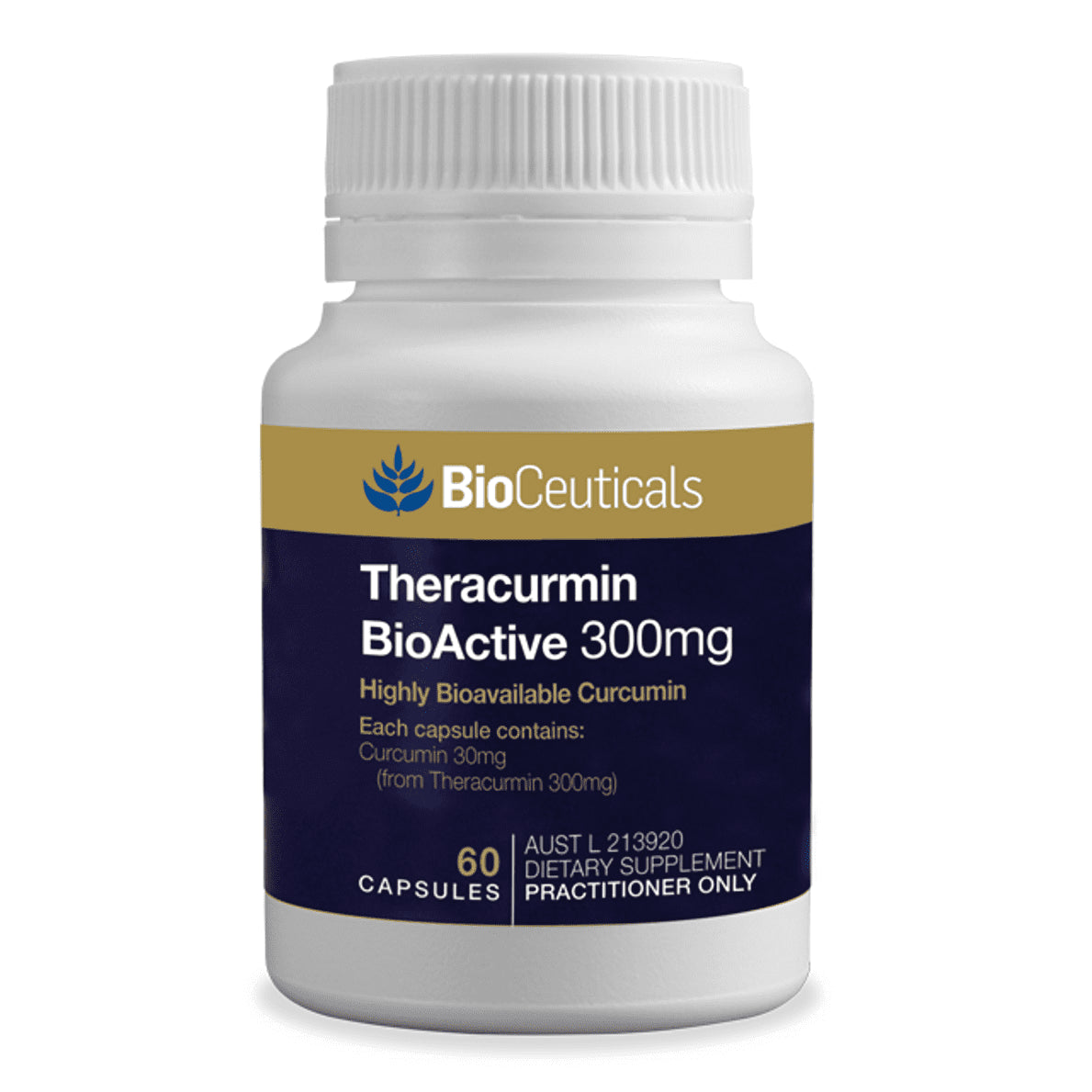 Curcumin Pain- Bioceuticals Theracurmin Bioactive 60 Capsules (made in australia)