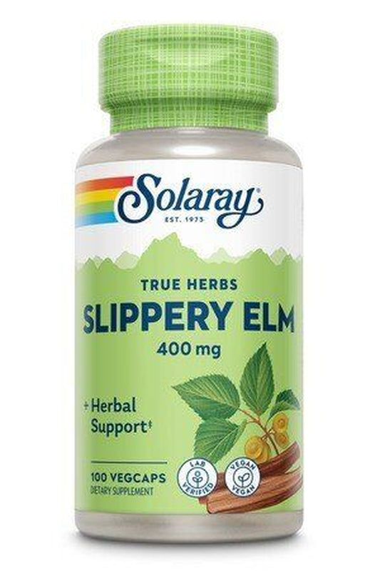 Slippery Elm Bark 400Mg 100 Capsule